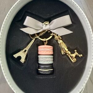 Laduree Les Secrets Macaron Keychain Charm - Authentic
